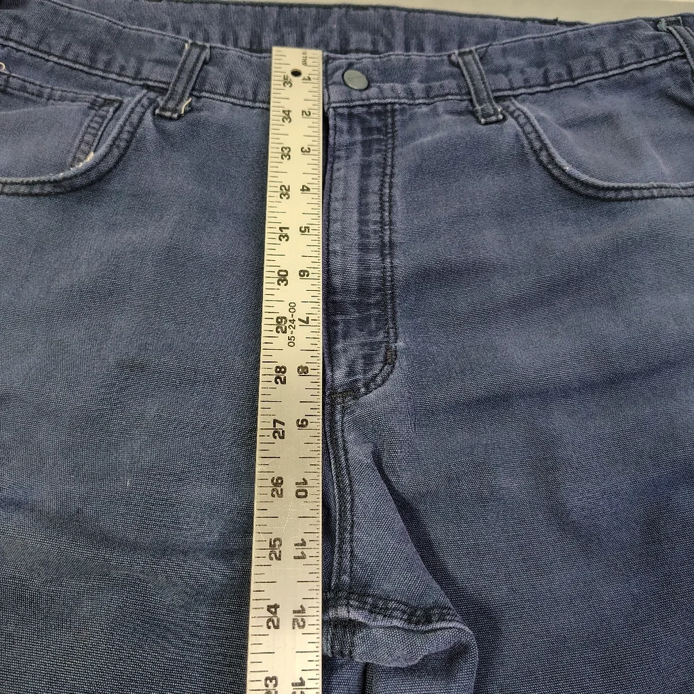 Carhartt FR Pants Mens Size 36x31 Blue Loose Straight‎